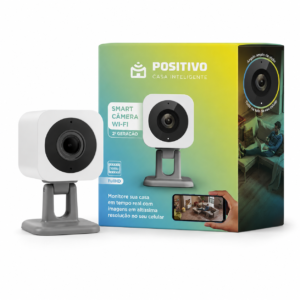 Smart Câmera Wi-Fi Positivo 1080p Full HD