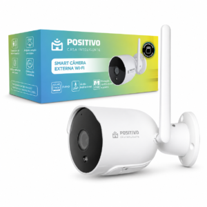 Câmera Vigilância Positivo Full HD Wi-Fi 32GB
