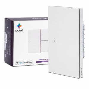 Dimmer Ekaza EKGD-T408P-1Z 16A Branco