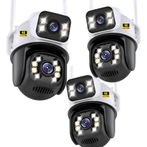 Kit 3 Câmeras IP Externa Smart Wi-Fi A28 6MP