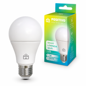 Smart Lâmpada Wi-Fi Lite Positivo 7W