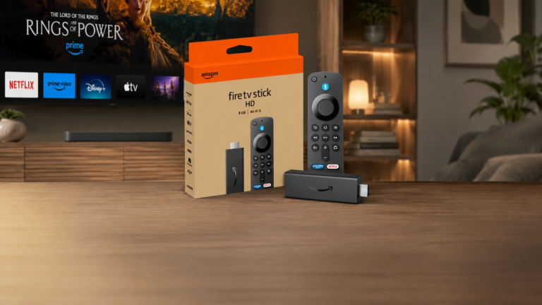 Fire TV Stick HD 2024 (4ª Geração): Transforma Qualquer TV em Smart TV com Alexa