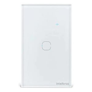 Interruptor Touch Inteligente 1 Tecla Eiw 1001 Intelbras Branco 127/220v